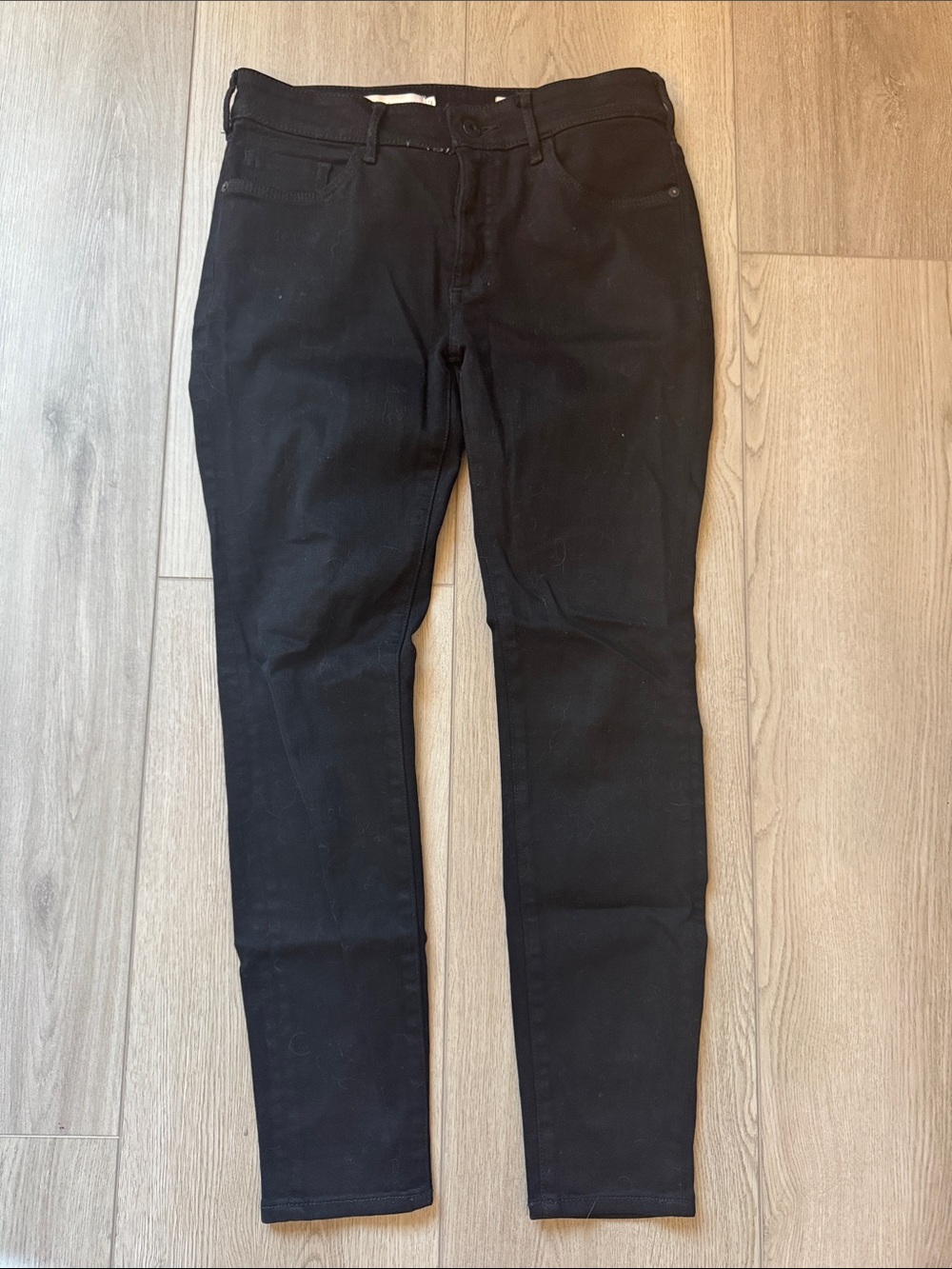 Pilcro and the Letterpress Black Skinny Jeans